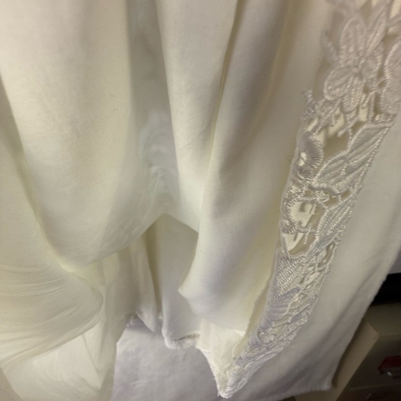 Lilly Pulitzer White Strapless Lace Dress Size 6 - Picture 8 of 12